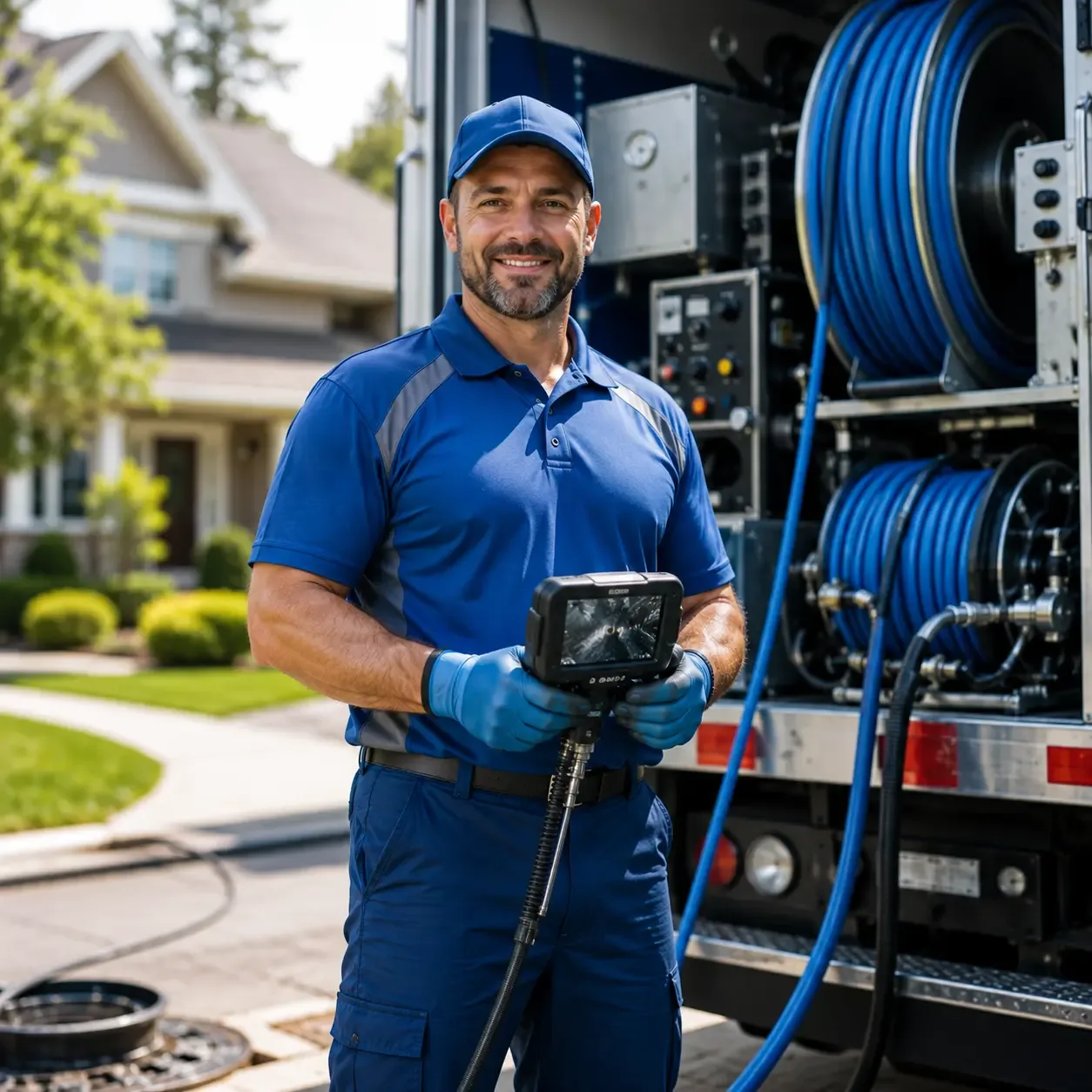 Local outdoor drain cleaning specialists in North Wales, PA